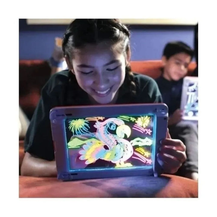 Magic Pad Tablero Mágico Dibujo Led 3D Creativo Arte